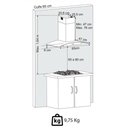 Ver imagem 2 de Coifa de Parede Fischer Talent Fit 60cm Vidro 220v 3 Velocidades 28017(63481)
