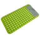Ver imagem 1 de Tapete Box Banheiro Antiderrapante Verde PVC 66x37cm