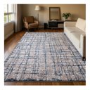 Ver imagem 1 de Tapete para Sala Classic Maldivas 19 Chumbo-Azul 1,50x2,00m