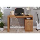 Ver imagem 1 de Mesa de Computador Solteiro Melissa C/ 1 Porta e 1 Gaveta Cinamomo - Permóbili