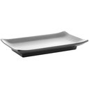 Ver imagem 3 de 3 Travessas Melamina 17,5x11x2cm Prato Sushi Preto Lyor Tóquio Petiscos