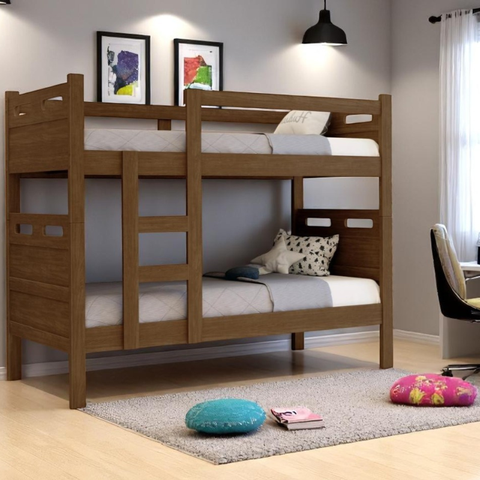 Beliche Solteiro Reforçada + 2 Colchões D33 14 Cm Premium:legno