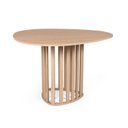 Ver imagem 2 de Mesa de Jantar Orgânica 4 Lugares 120x118cm MDF Jade - Straub Web
