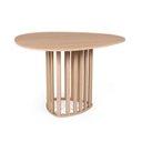 Ver imagem 2 de Mesa de Jantar Orgânica 4 Lugares 120x118cm Jade - Straub Web