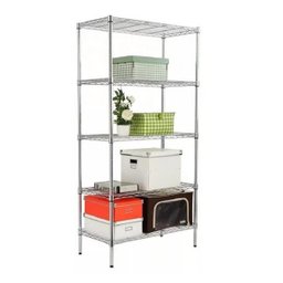 Estante Aço 5 Prateleiras Cromada Aramada 181x60 Largura - 7
