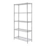 Estante Aço 5 Prateleiras Cromada Aramada 181x60 Largura - 1