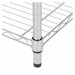 Estante Aço 5 Prateleiras Cromada Aramada 181x60 Largura - 6