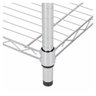 Estante Aço 5 Prateleiras Cromada Aramada 181x60 Largura - 6