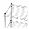 Estante Aço 5 Prateleiras Cromada Aramada 181x60 Largura - 5