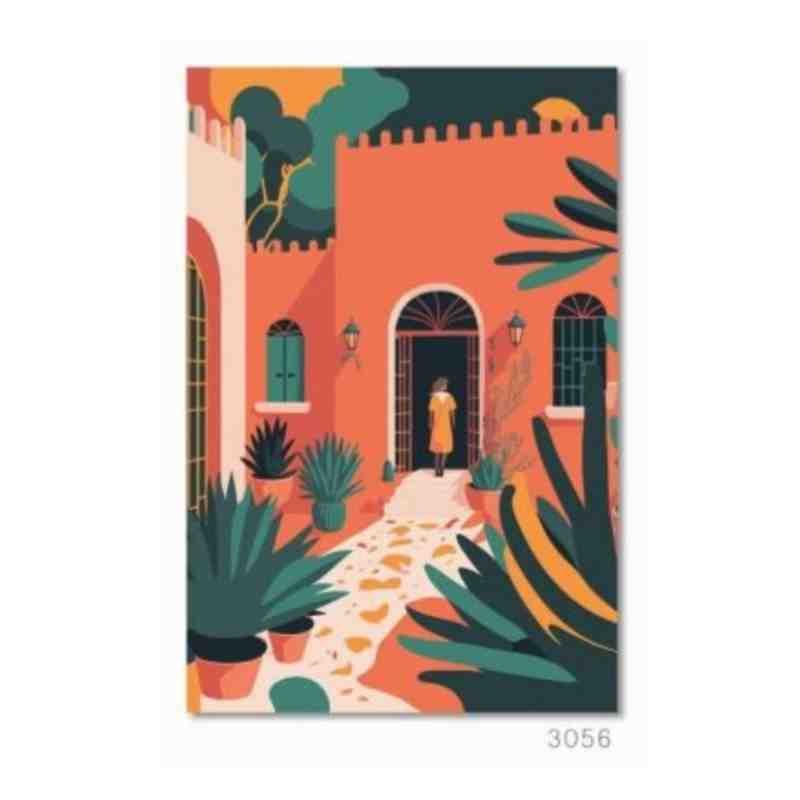 Tela Alumínio 80x120 Cm Imagem 3056 Selezione Decor - 1