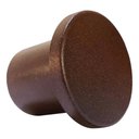 Ver imagem 5 de Kit 3 Ganchos Parede Pendurador Redondo Aluminio Resistente - Marrom