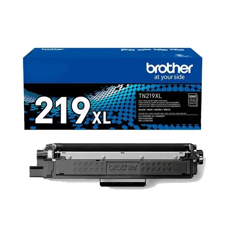 Toner Brother Tn-219xl Bk Tn219xl Preto Original Mfc-l3760cdw Hl-l3240cdw Dcp-l3560cdw 3k