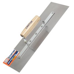 Desempenadeira lisa de aço 12x35 kit 02 unidades - 3