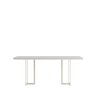 Mesa de Jantar Iron 180 cm Off White Fosco - 1