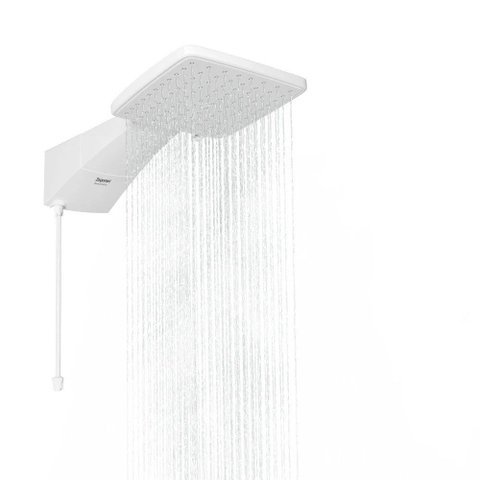 Ducha Quadratta Eletrônico Branco 7700w/220v - Zagonel
