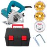 Kit 1 Serra Mármore 127V Makita com Maleta e Discos de Corte - 2