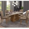 Conjunto Sala de Jantar Mesa Ágata 180cm e 6 Cadeiras Nicole Cimol - 1