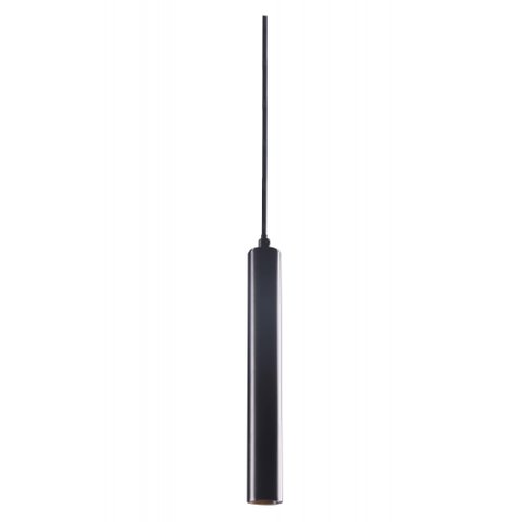 Pendente Punto Preto (d)4cm (a)29,5cm 1xgu10 Mr11 Max 10w Ip20 Bella