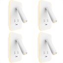 Ver imagem 1 de 4 Arandela Parede Led Direcionável com Usb Interruptor Bet79