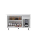 Ver imagem 3 de Balcão Gabinete de Pia Pop 120cm Branco S/tampo - Nathan