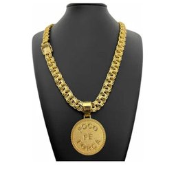 Cordão de Cria Banhado a Ouro Foco Força Fé 12mm C- Pingente - 1