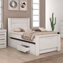 Ver imagem 4 de Cama Bibox em MDF Solteiro Athenas Lopas