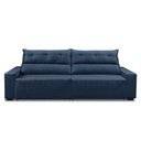 Ver imagem 6 de Sofá Retrátil e Reclinável 5 Lugares 300cm Veludo Antonella Adonai Estofados