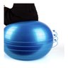 Bola de Pilates Ioga com Bomba de Ar:azul - 3