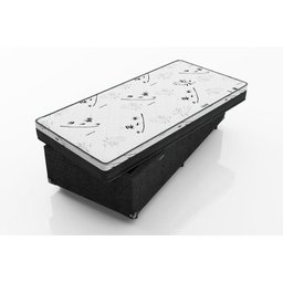 Cama Box 88 X 188 + Colchão D33 88x188x17 - 2