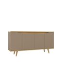 Ver imagem 2 de Buffet Grace 4 Portas MDF e MDP Soft Close Fendi Casa D Móveis