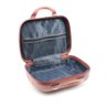 Kit Mala de Viagem com Rodinhas e Frasqueira Select Rose Gold - 6
