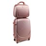 Kit Mala de Viagem com Rodinhas e Frasqueira Select Rose Gold - 1