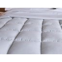 Ver imagem 2 de Pillow Top King 100% Fibra Siliconada 1600g/m² - Tecido Percal Algodão - Muito Mais Conforto