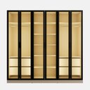 Ver imagem 3 de Guarda-roupa 6 Portas Reflecta com Led 100% Mdf Orion CabeCasa MadeiraOriginals