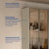 Guarda-roupa 6 Portas Reflecta com Led 100% Mdf Orion CabeCasa MadeiraOriginals - 7