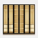 Ver imagem 3 de Guarda-roupa 6 Portas Reflecta com Led 100% Mdf Orion CabeCasa MadeiraOriginals