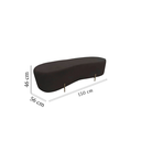Ver imagem 6 de Puff Decorativo Alana Couro Marrom