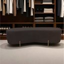Ver imagem 7 de Puff Decorativo Alana Couro Marrom