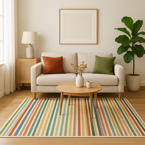 Tapete Rústico de Sisal Aurora 100x140cm - Edantex - Aurora 01