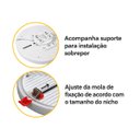 Ver imagem 3 de Painel Plafon Infinity de Embutir ou Sobrepor Redondo Branco 12cm LED 18W 3000k Bivolt
