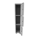 Ver imagem 3 de Armário Roupeiro de Aço 3 Portas Pandin Móveis