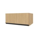 Ver imagem 3 de Armário Aéreo Planejado Maior Profundidade Porta Basculante 70cm Nara CabeCasa MadeiraOriginals Marrom/Avena
