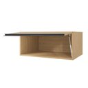 Ver imagem 6 de Armário Aéreo Planejado Maior Profundidade Porta Basculante 70cm Nara CabeCasa MadeiraOriginals Marrom/Avena