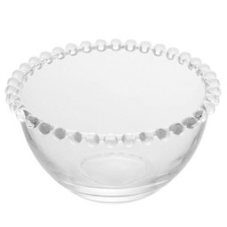 Kit 4 Bowls de Vidro Cristal Wolff Pearl 400ml Tigelas Servir Doces Sobremesas Frutas - 6