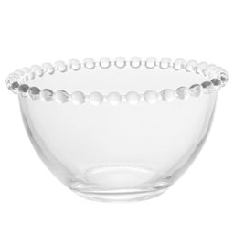Kit 4 Bowls de Vidro Cristal Wolff Pearl 400ml Tigelas Servir Doces Sobremesas Frutas - 2