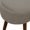 Ver imagem 3 de Puff Banqueta Decorativo Pés Madeira