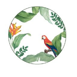Aparelho de Jantar Chá 30pç Natureza Porcelana Germer - 3