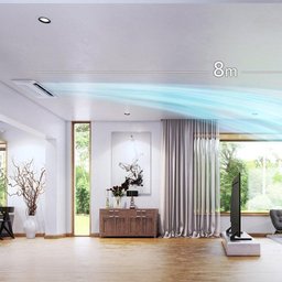 Ar-condicionado Split Inverter Cassete 17000 Btus Samsung Windfree 1 Via Quente e Frio Ac018dn1dkg/ - 3
