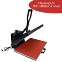 Ver imagem 3 de Prensa Térmica Camiseta Plana 40x60 Sublimação Jacaré Transfer Estampa Importway Iwpts-60