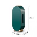 Ver imagem 5 de Porta Joia Dobrável C/ Espelho Caixa Organizadora de Mesa:verde